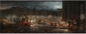 The Arrival Of The Royal Mail At The General Post Office, London by James Pollard