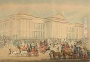 The Royal Mail's Departure From The General Post Office by James Pollard