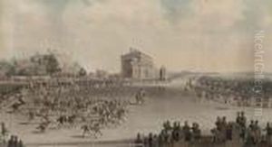 Doncaster Races, St. Leger, By Smart And Hunt by James Pollard