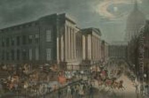 The Royal Mail Starting From The Central Post Office London by James Pollard
