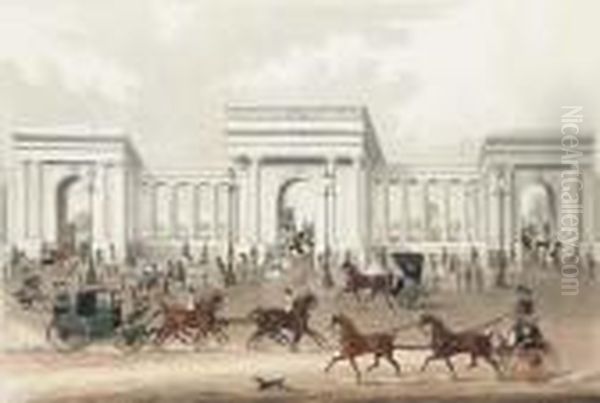 Hyde Park Corner, By R. & C. Rosenberg - view 1