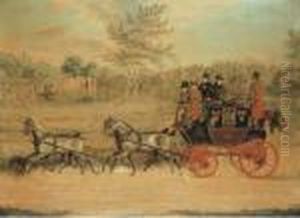 The London To Hastings Royal Mail Coach by James Pollard