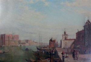 View Of Venice by Alfred Pollentine
