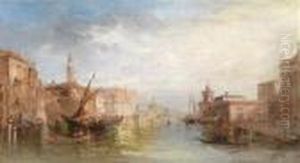 Venetian Canal Scene Venetian Canal Scene
