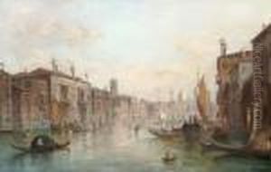 Ansicht Des Canale Grande by Alfred Pollentine