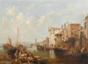 View Over Venice by Alfred Pollentine