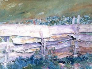 The Fence by John Singer Sargent