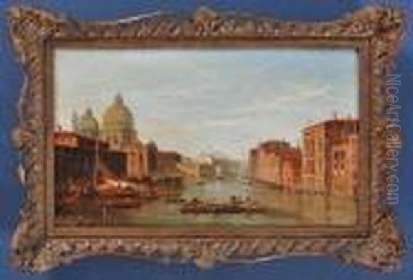 Two Views Of The Grand Canal, Venice - view 1