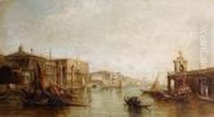 The Dogana, Venice by Alfred Pollentine