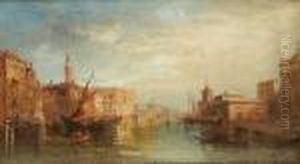 The Grand Canal With The Ducal Palace, Venice