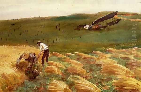 Crashed Aeroplane - view 1