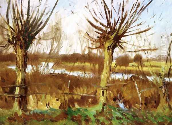 Landscape with Trees, Calcot - view 1