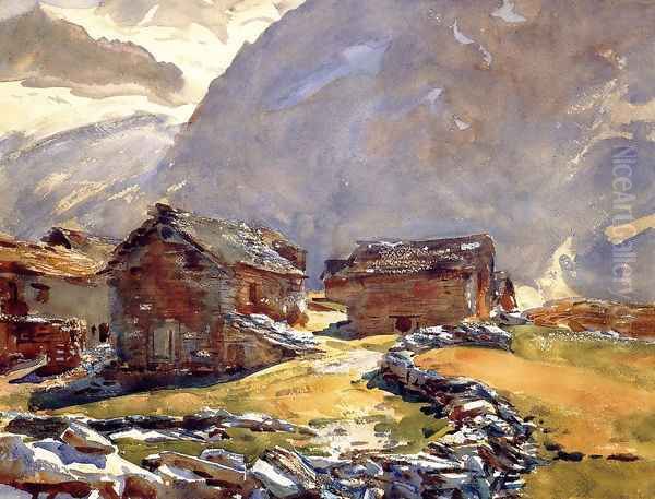 Simplon Pass: Chalets - view 1