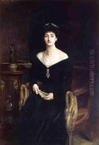 Portrait of Mrs. Ernest G. Raphael, née Florence Cecilia Sassoon by John Singer Sargent