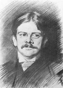Edwin Austin Abbey by John Singer Sargent