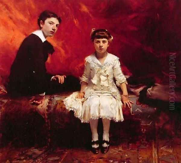 Portrait of Edouard and Marie-Loise Pailleron - view 1