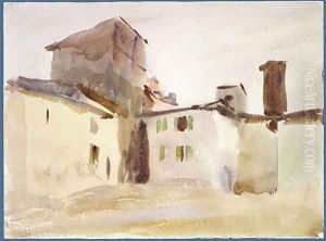 Borgo San Lorenzo (2) ca 1910 by John Singer Sargent