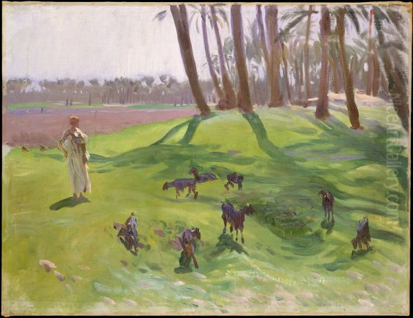 Landscape with Goatherd - view 1