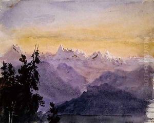 View from Mount Pilatus 1870 by John Singer Sargent
