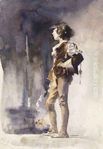 Boy in Costume Early 1880s by John Singer Sargent