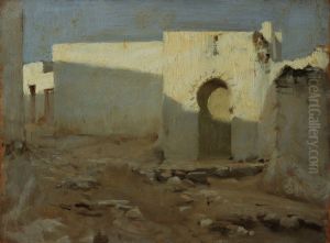 Moorish Buildings in Sunlight by John Singer Sargent