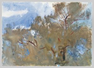 Treetops against Sky by John Singer Sargent