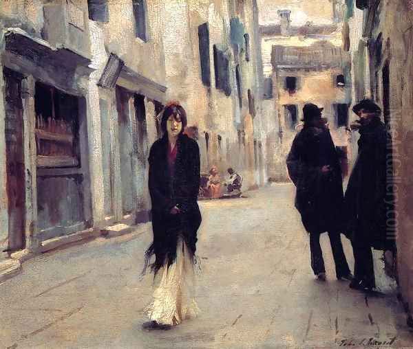 Street in Venice 1882 - view 1