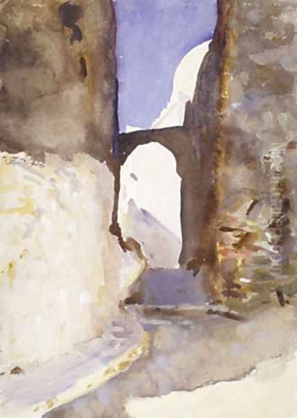 Street Tangier 1895 - view 1