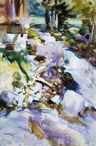 Rushing Brook by John Singer Sargent
