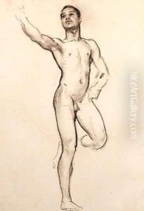 Study for the Boston Museum Murals; and Study for the Boston Public Library Murals Two Works by John Singer Sargent