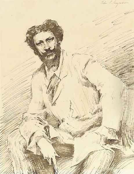 Portrait of Carolus Duran by John Singer Sargent