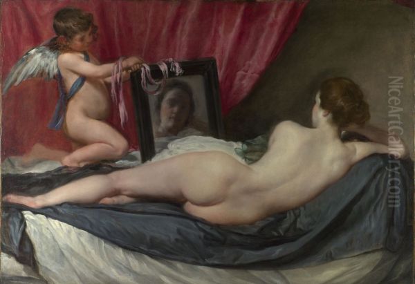 A Venus at Her Mirror - view 1