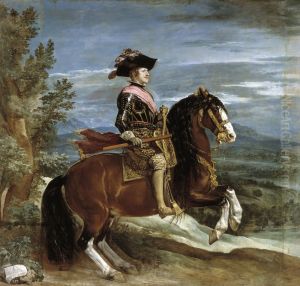 Equestrian Portrait Of Philip IV
