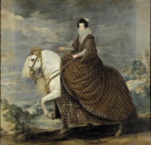 Queen Isabel of Bourbon Equestrian 1634-35