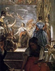 The Fable of Arachne (detail-2) c. 1657