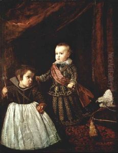 Prince Baltasar Carlos with a Dwarf 1631
