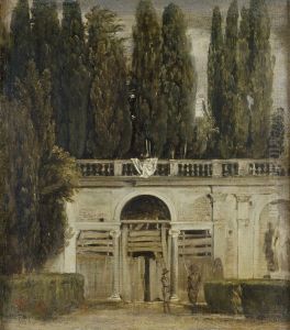 Villa Medici, Grotto-Loggia Facade 1630