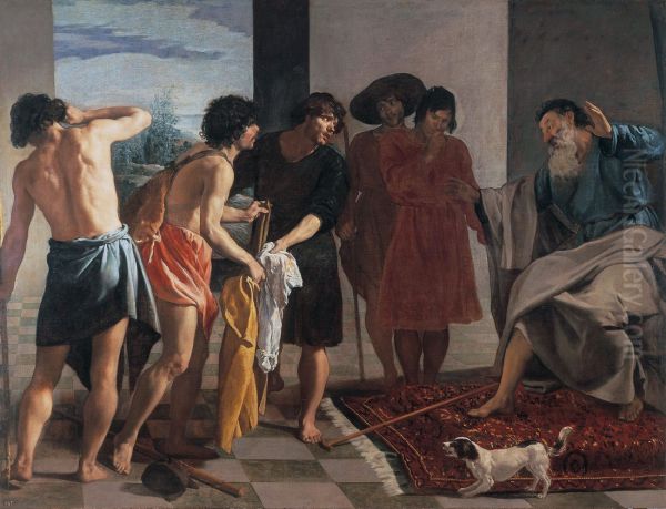 Joseph's Bloody Coat Brought to Jacob 1630 - view 1