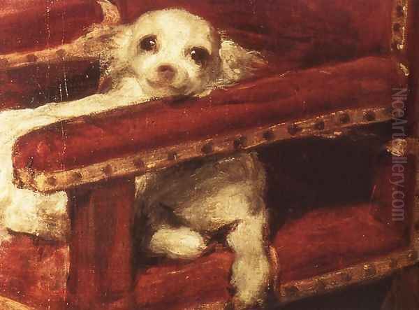 Infante Felipe Prospero (detail) c. 1660 - view 1