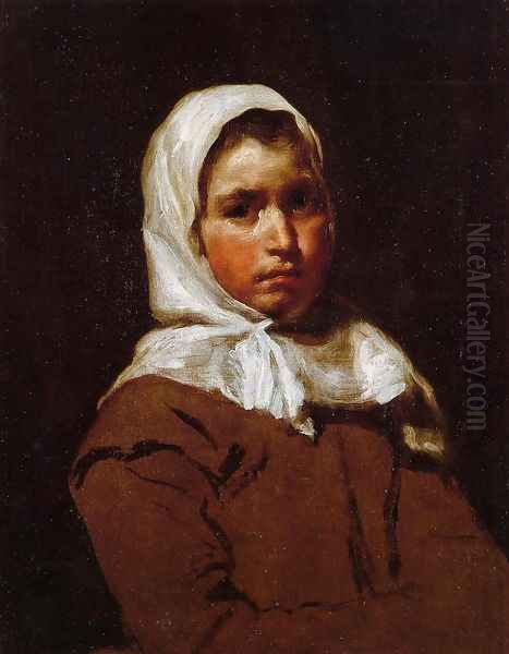 Young Peasant Girl - view 1