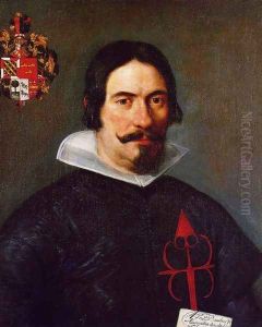 Francisco Bandres De Abarca by Diego Rodriguez de Silva y Velazquez