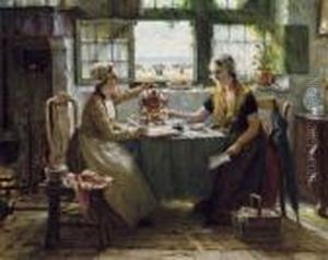 La Lettre by Edward Antoon Portielje