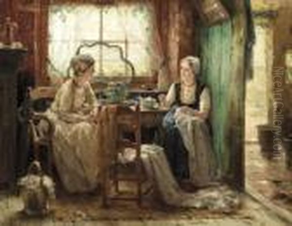 Deux Zeelandaises Dans Un Interieur - view 1