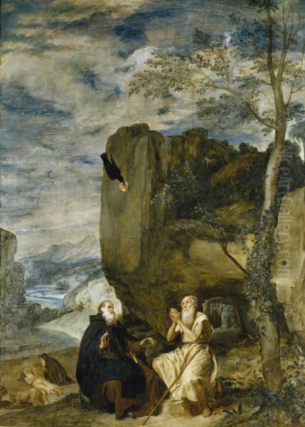 St Anthony Abbot And St Paul The Hermit - view 1
