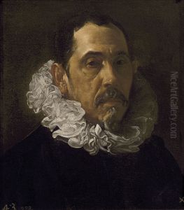 Portrait Of A Man With A Goatee