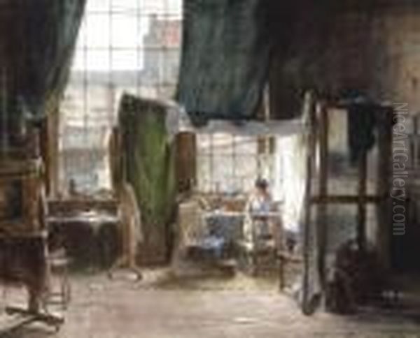 Zeeuwse Vrouw In Mijn Atelier (ca. 1895) - view 1