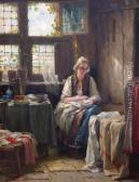 Moeder Met Kind In Een Interieur - view 1