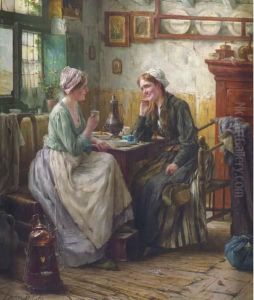 Old Friends by Edward Antoon Portielje