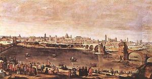 View of Zaragoza 1647
