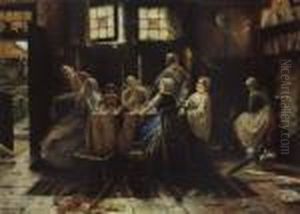 Das Teekranzchen by Edward Antoon Portielje